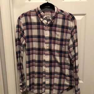 Plaid dress shirt